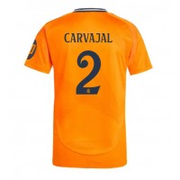 Camiseta Real Madrid Daniel Carvajal #2 Visitante Equipación 2024-25 manga corta